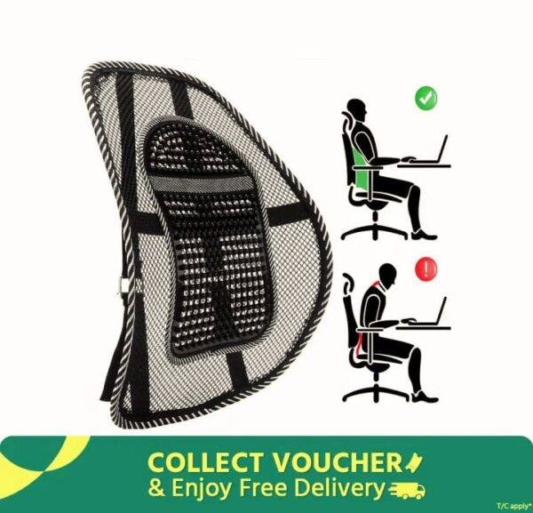 Mesh Lumbar Back Support - Image 2